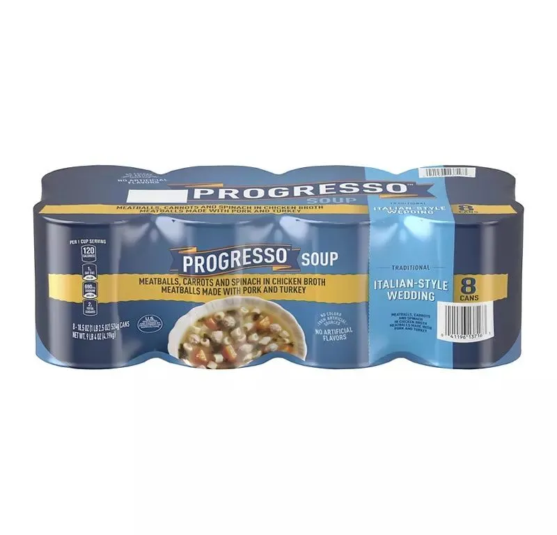 Progresso Italian-Style Wedding Soup, 18.5 oz. - 8-Pack - MSRP $14.50 - SEE LINK