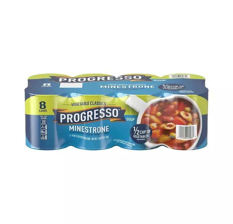 Progresso Ready to Serve Vegetarian Classics Minestrone Soup, 19 oz. - 8-Pack - MSRP $14.50 - SEE LINK