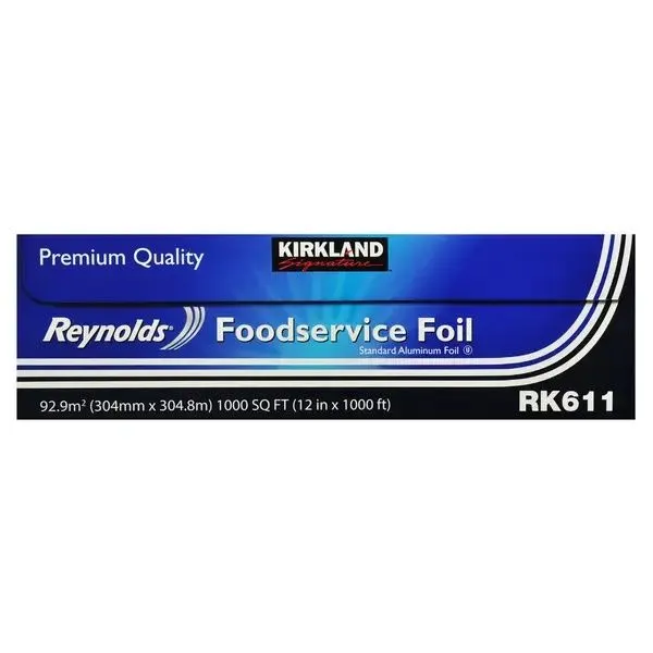 Kirkland Signature Reynolds Foodservice Foil - 12" x 1,000' - MSRP $34.99 - SEE LINK