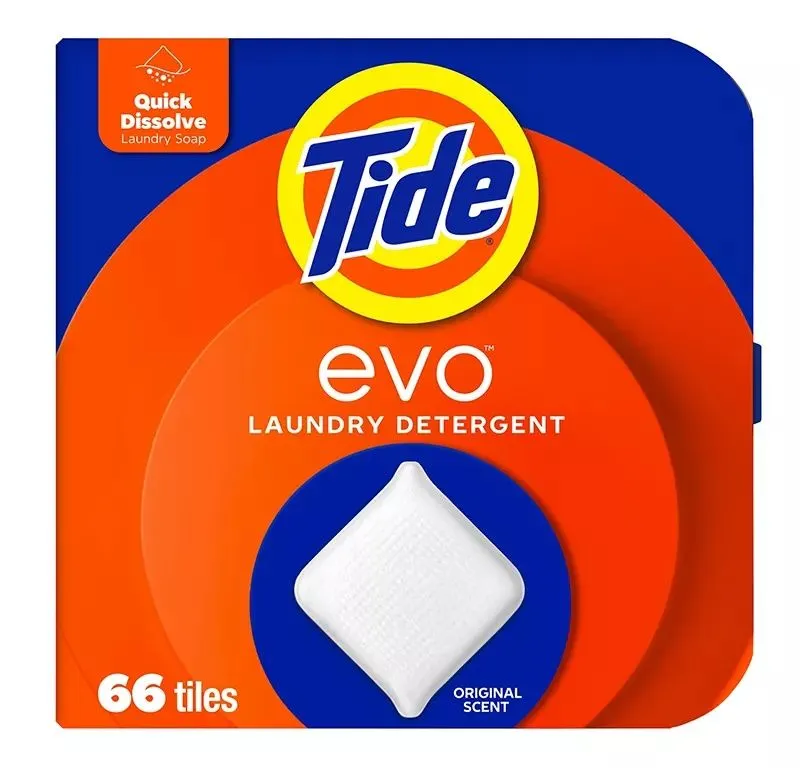 Tide Evo Laundry Detergent Tiles, Original Scent - 66-Count - MSRP $24.99 - SEE LINK