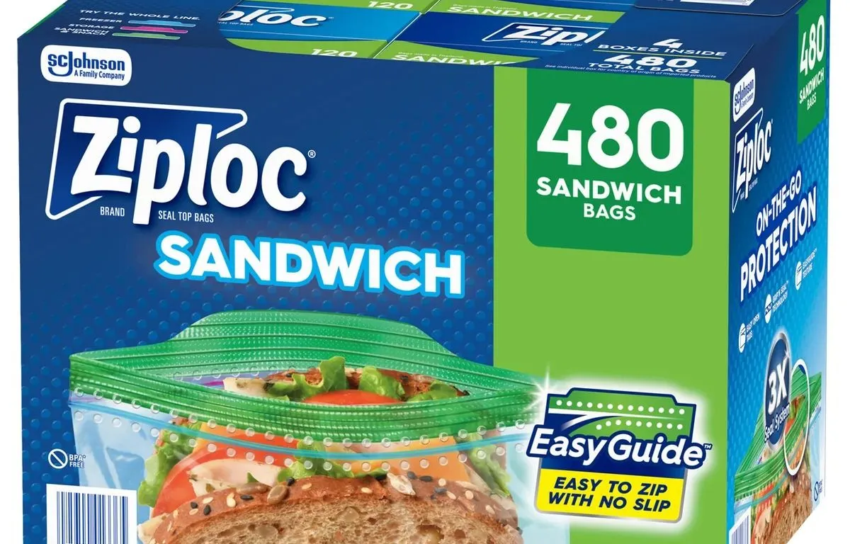 Ziploc® Seal Top Sandwich Bags - 480-Count - MSRP $11.50 - SEE LINK