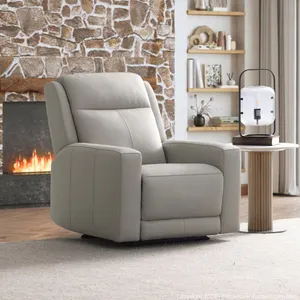 (Brand New) Wren Zero Gravity Power Leather Recliner with Power Headrest - MSRP $699.99 - SEE LINK
