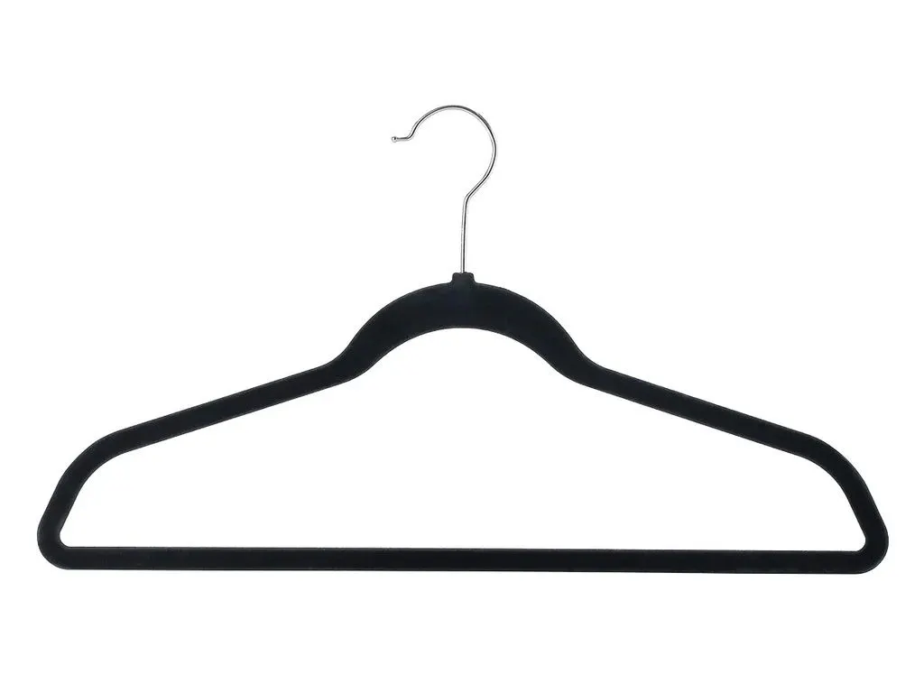 Flocked Velvet Hangers, Help Prevent Slipping - 50-Pack - MSRP $13.99