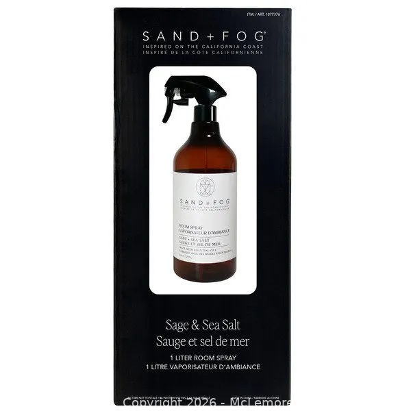 Sand + Fog Room Spray Assorted Scents, 33.8 fl oz - MSRP $18.15
