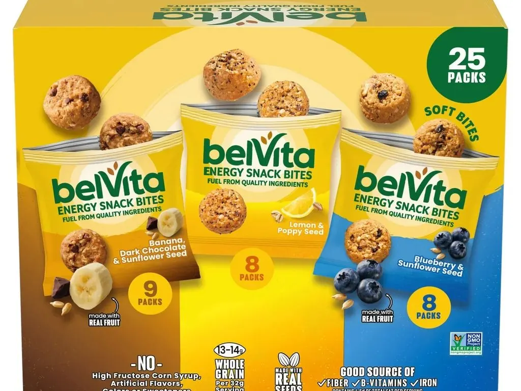 belVita Energy Snack Bites Variety Pack - 18/25-Count - MSRP $17.99