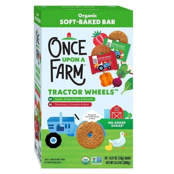 Once Upon a Farm Organic Tractor Wheels, 67 oz. - 20-Count