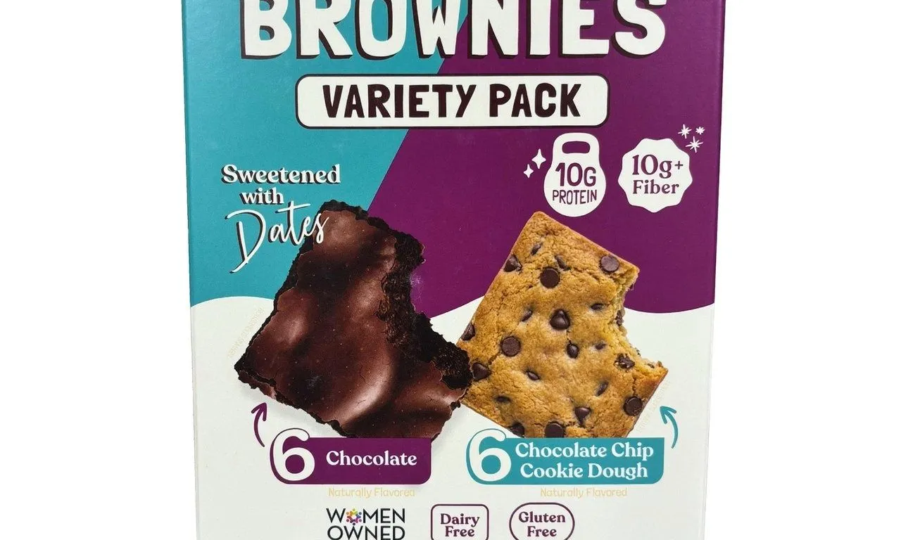 ELAVI Protein Brownie Chocolate + Chocolate Chip Variety, 10/12 CT