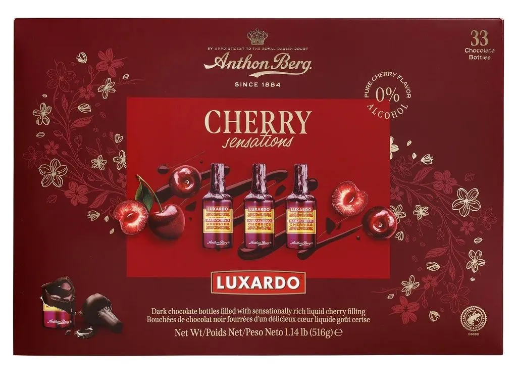Anthon Berg Luxardo Cherry-Filled Chocolate Bottles, 33 oz. - MSRP $19.99 - SEE LINK