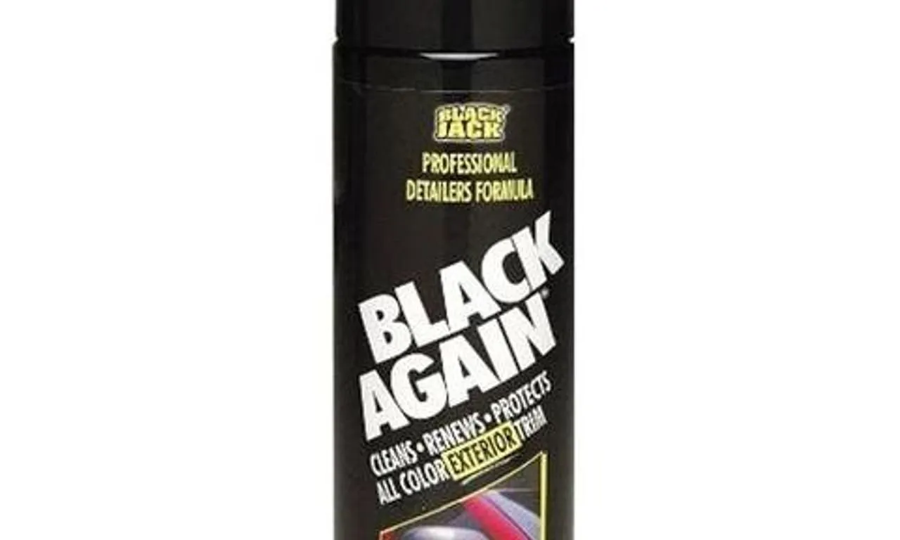 (Brand New) Blue Magic NA647 Black Again Exterior Trim Detailer - MSRP $19.99