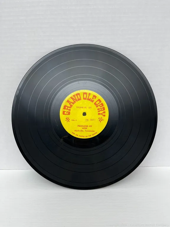 Vintage Vinyl Transcription - Grand Ole Opry Program No. 349