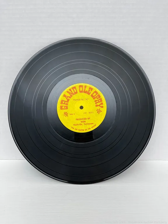 Vintage Vinyl Transcription - Grand Ole Opry Program No. 347
