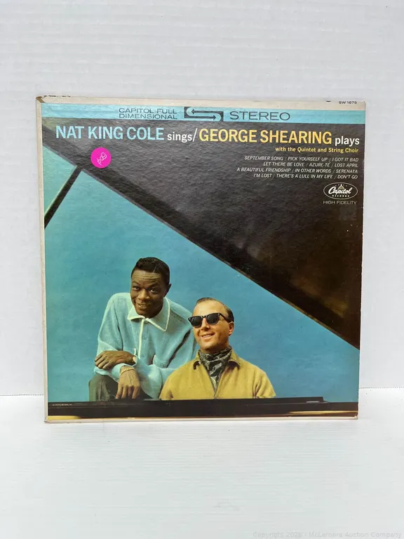 Nat King Cole sings/George Shearing plays