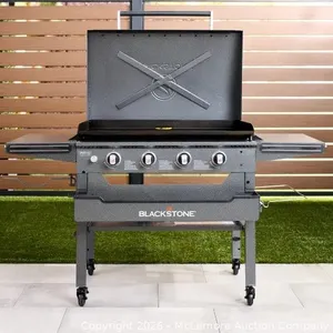 Blackstone 36” Omnivore Griddle with Hinged Hood and Soft Cover - MSRP $529.99 - SEE LINK