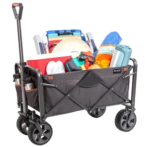 Mac Sports XL Folding Wagon with Brakes - MSRP $99.99 - SEE LINK