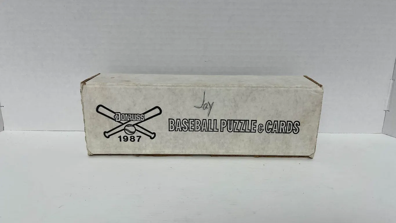 1987 Donruss Baseball Puzzle & Cards