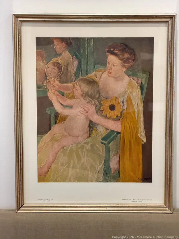 Mary Cassatt Mother and Child Framed Reproduction Print