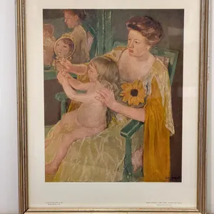 Mary Cassatt Mother and Child Framed Reproduction Print