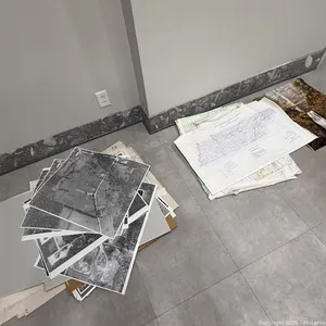Enlarged Aerial Photos and Topographic Maps