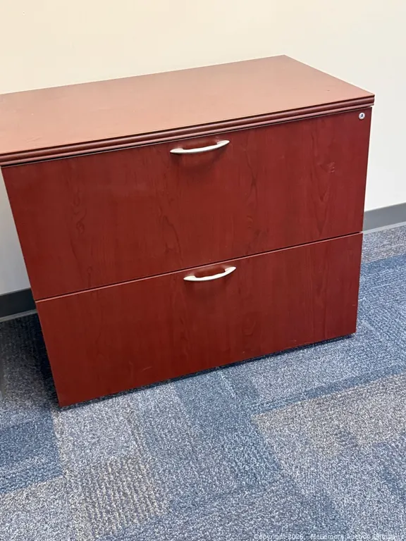 Pressboard Two-Drawer File Cabinet