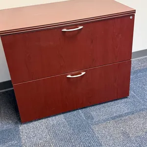 Pressboard Two-Drawer File Cabinet
