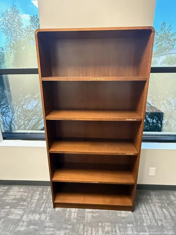 Pressboard Bookcase, 3' x 6'