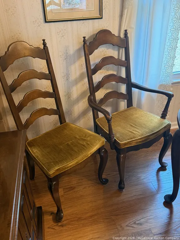 Ethan Allen Set of 6 Dining Chairs