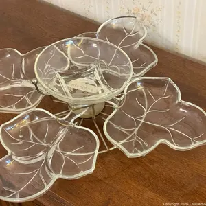 Vintage Spinning Party Tray