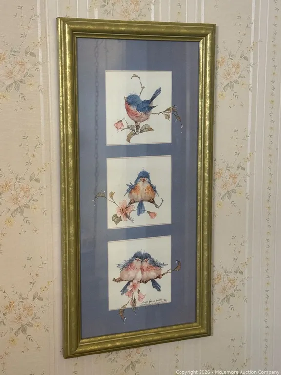 Carolyn Shores Wright Bluebird Art Prints