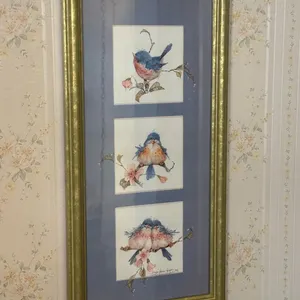 Carolyn Shores Wright Bluebird Art Prints