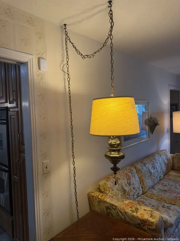 Pair of 1970s Brass Lamps