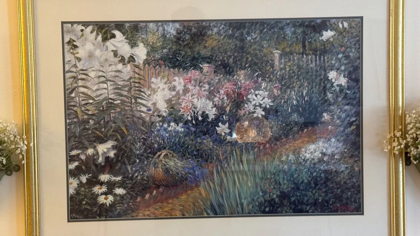 Large Floral Print