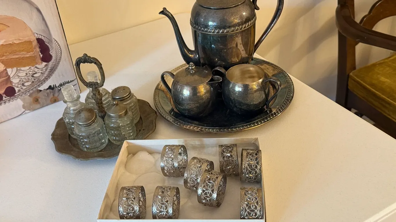 Silverplate Tea Set