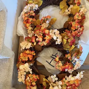 Two Fall Wreaths