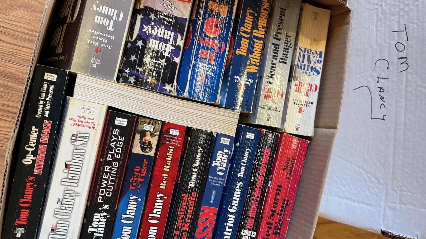 Tom Clancy Paperback Books