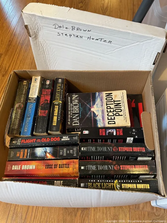 Dale Brown & Stephen Hunter Paperback Books