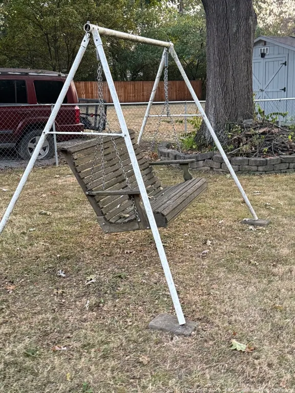 Metal Swing Set