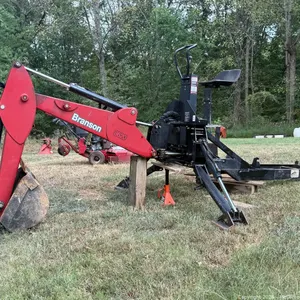 Branson 8620 Backhoe Attachment, 10' Reach, 18" Four-Tooth Bucket
