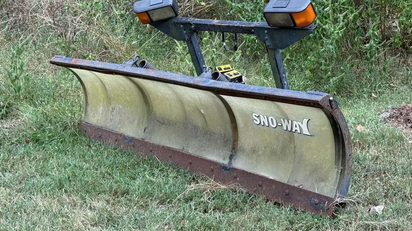 SnoWay Snow Plow with Harness, Controllers and Mount