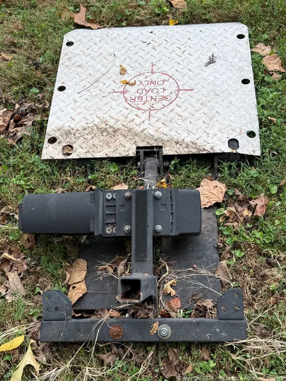 Trailer Hitch Cargo Platform