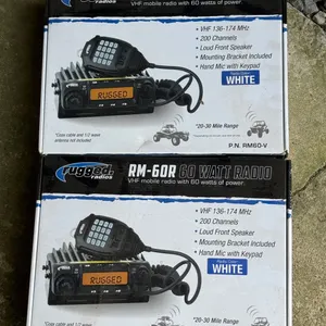 Pair of Rugged Radios RM-60 60-Watt Mobile Radios, New Old Stock