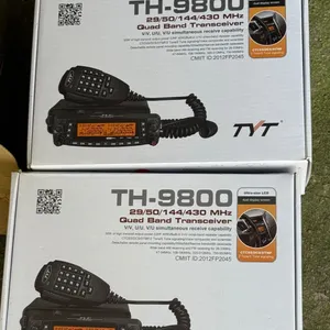 Pair of TH-9800 Quad-Band Transceivers, New Old Stock
