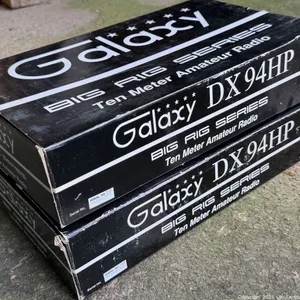 Pair of Galaxy DX 94HP Big Rig Series CB Radios, New Old Stock