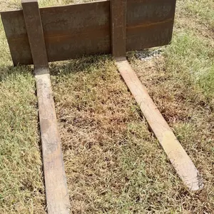 Custom-Built Pallet Forks for Branson Tractor