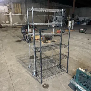 2) Steel shelves
