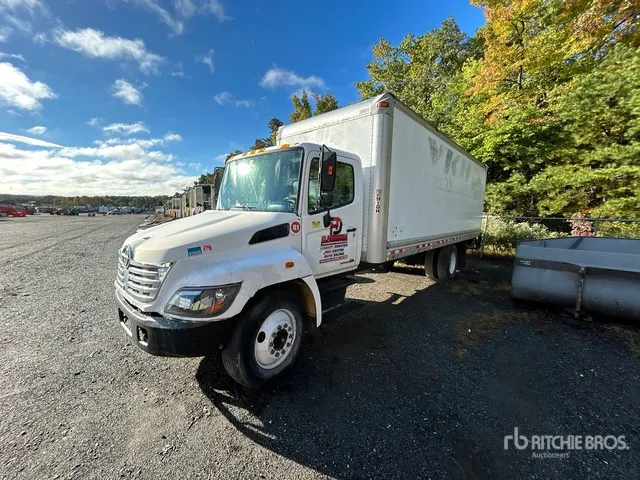 2007 Hino 268 4x2 Van Truck (Inoperable)