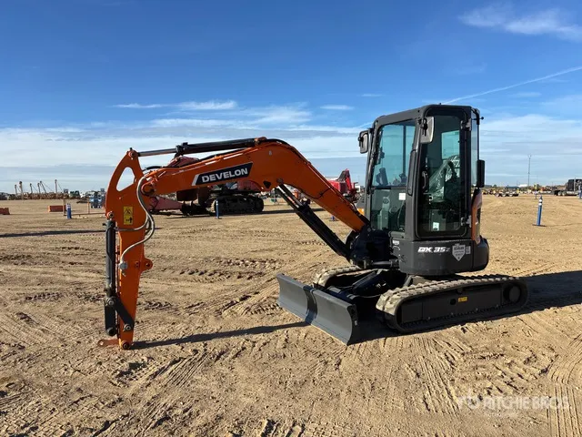 2024 Develon DX35Z-7 Mini Excavator