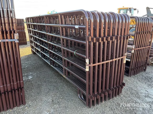 Quantity of (20) 2026 BYT MRSDRP16 16 Ft 7 Rail Ranch Livestock Panel (Unused)