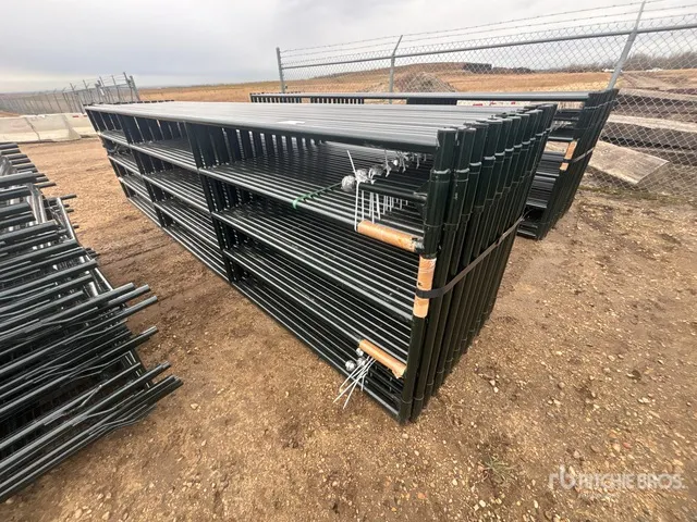 Quantity of (24) 2026 BYT MRG16 16 ft x 4 ft 16 Ft x 14 Ft Ranch Livestock Gate (Unused)