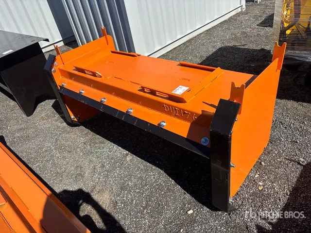 2026 Kit Containers QT-SP-6-23-PB-SB 72 in Skid Steer Snow Pusher