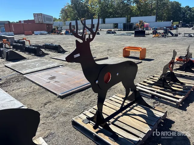 2026 Kit Containers AR500ATDEER Shooting Target